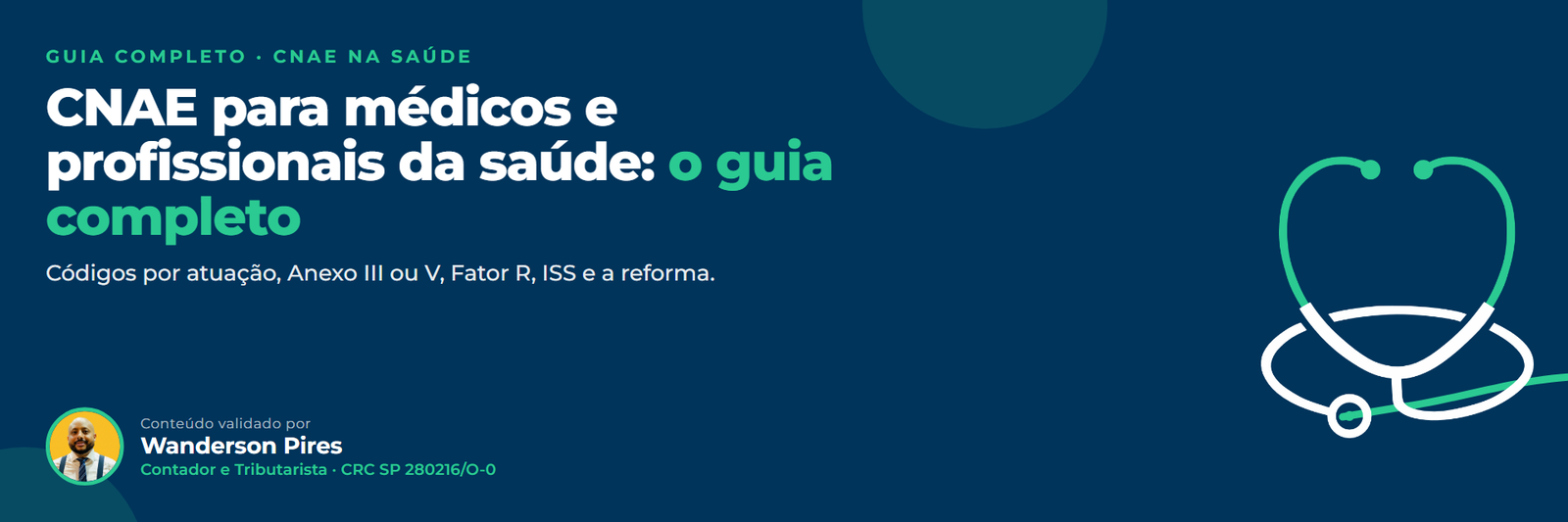 CNAE para médicos e profissionais da saúde: o guia completo