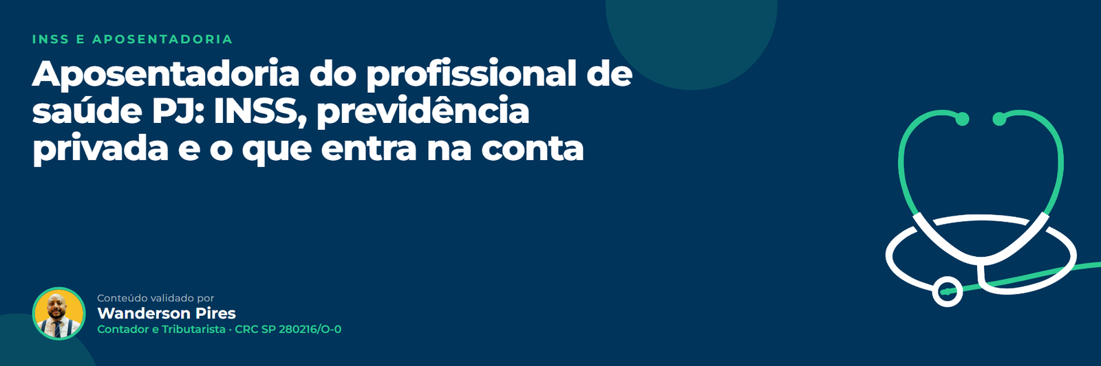 Aposentadoria do profissional de saúde PJ: INSS, previdência privada e o que entra na conta