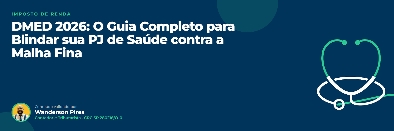DMED 2026: O Guia Completo para Blindar sua PJ de Saúde contra a Malha Fina