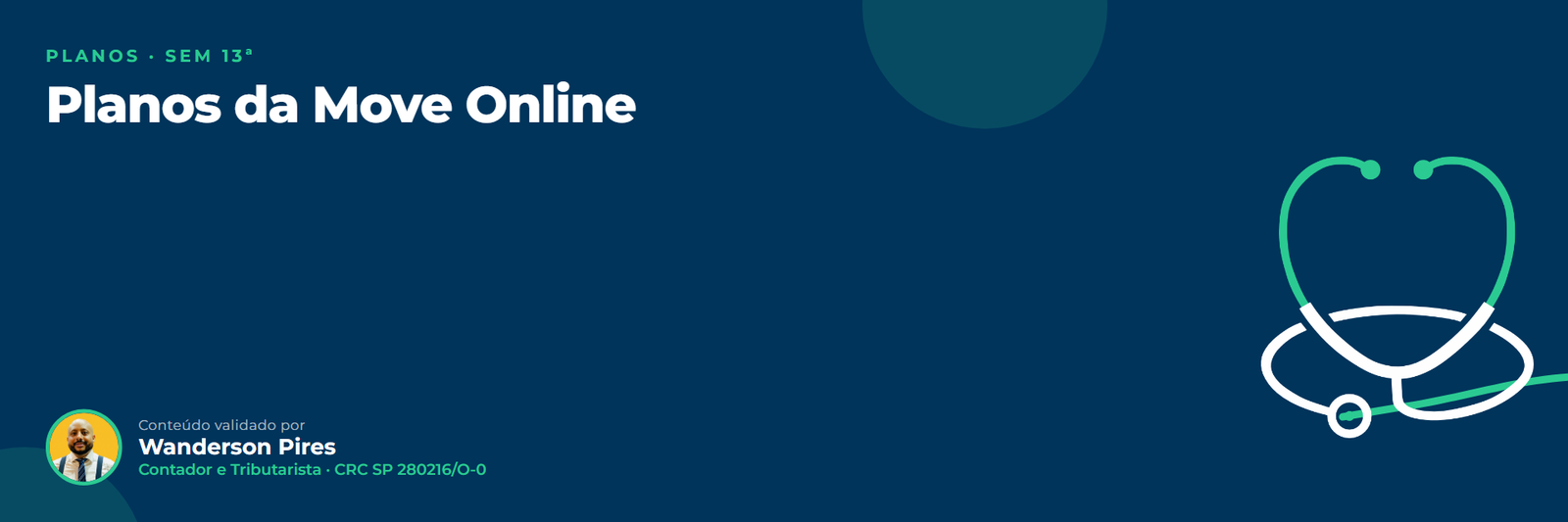 Planos contabilidade para médicos: Planos da Move Online: contabilidade para médicos e profissionais da saúde